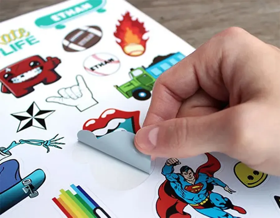 Print & Cut Sticker Dubai